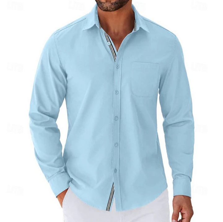 Justo | Camisa manga larga con botones