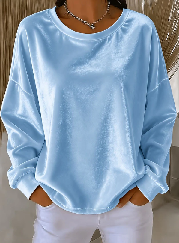 Tania | Blusa holgada de manga larga