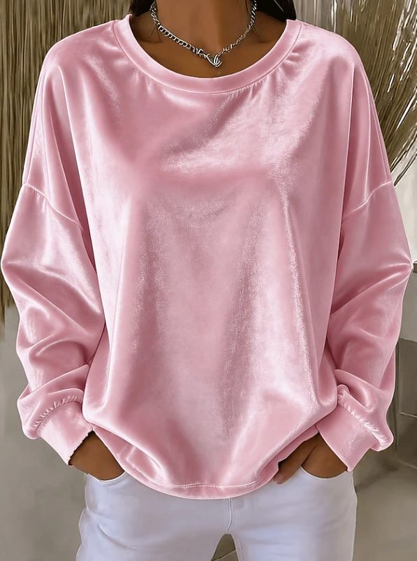 Tania | Blusa holgada de manga larga