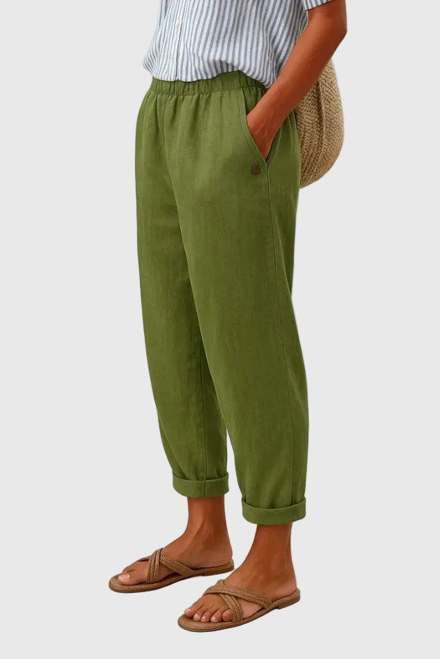 Ayaní | Pantalón liso cómodo
