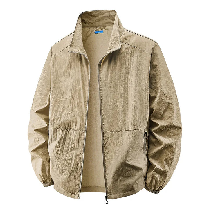 Jonás | Chaqueta liviana cuello alto