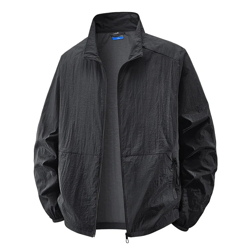 Jonás | Chaqueta liviana cuello alto