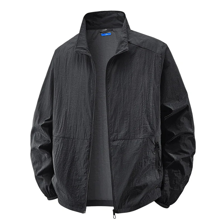 Jonás | Chaqueta liviana cuello alto