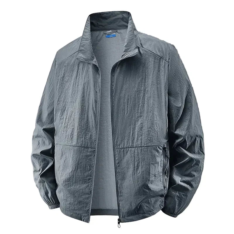 Jonás | Chaqueta liviana cuello alto
