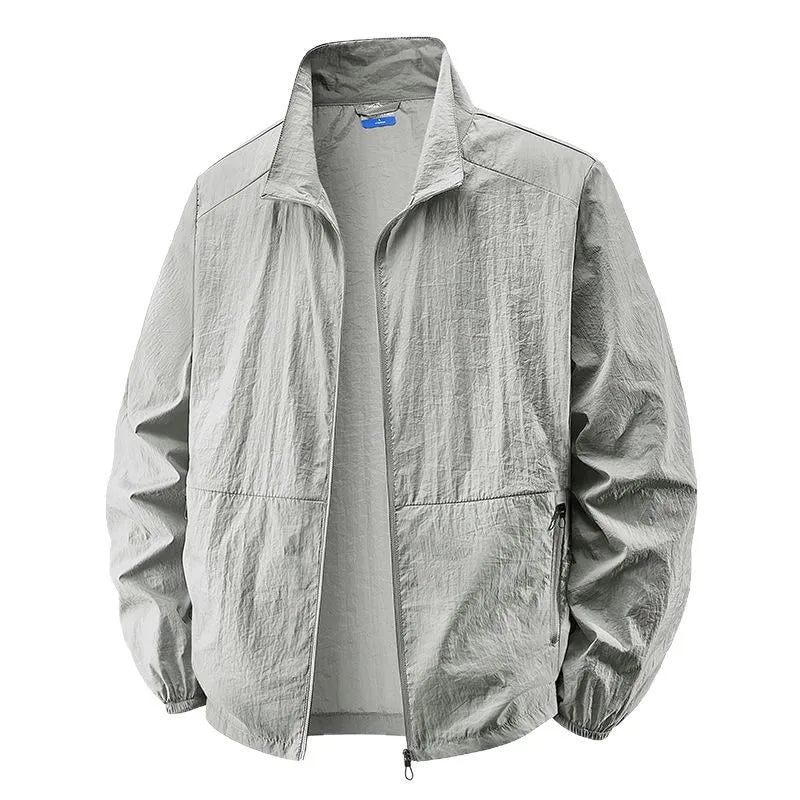 Jonás | Chaqueta liviana cuello alto