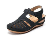 Jeniffer | Sandalias acolchadas con taco cuña