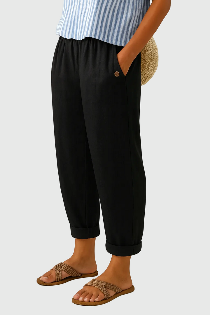 Ayaní | Pantalón liso cómodo