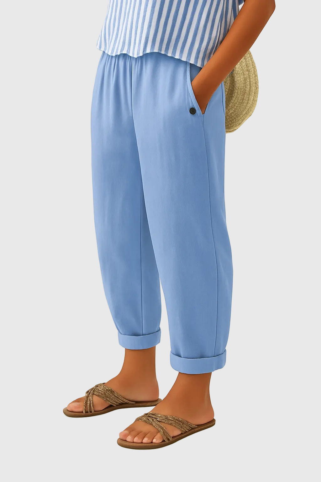 Ayaní | Pantalón liso cómodo