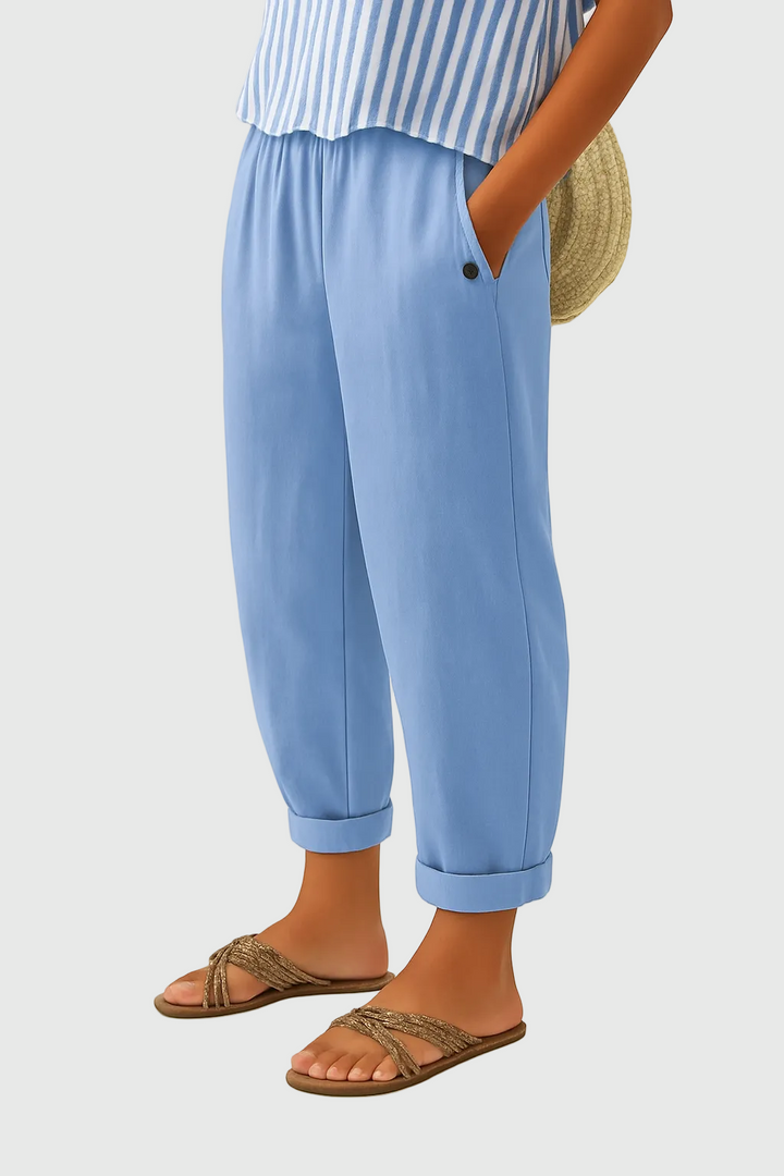 Ayaní | Pantalón liso cómodo