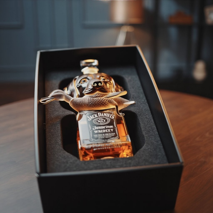 Donaldo | Botella de whisky esculpida
