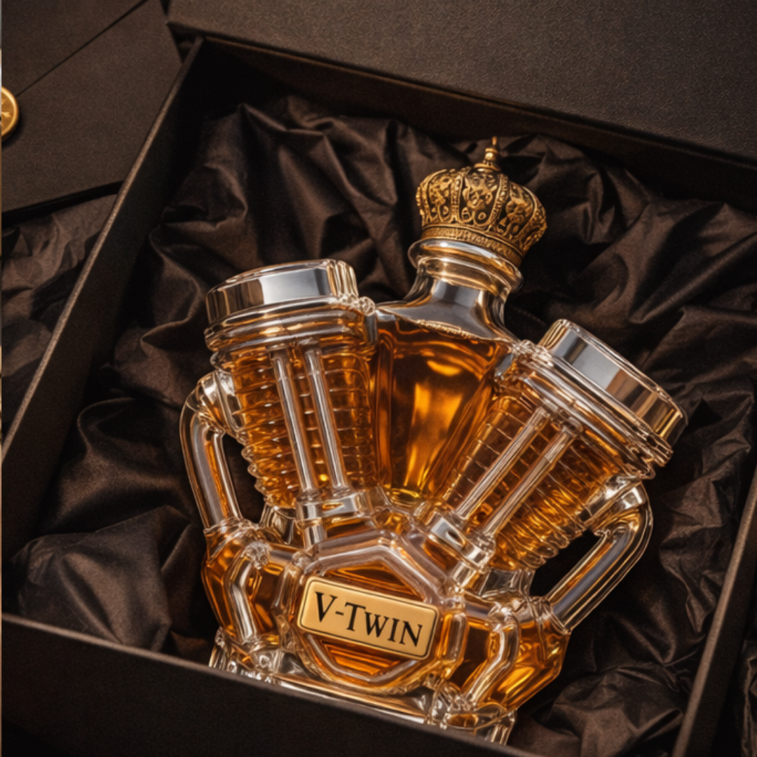 Faustino | Botella de whisky diseño v-Twin