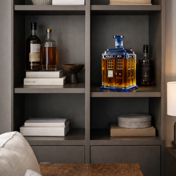 Lucía | Botella de whisky diseño arquitectónico