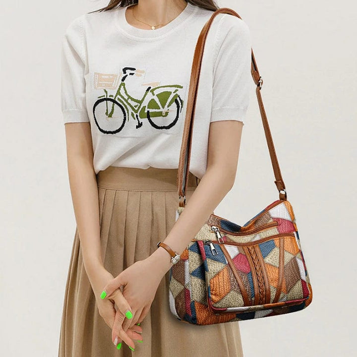 Ubilda | Bolso mosaico multicolor