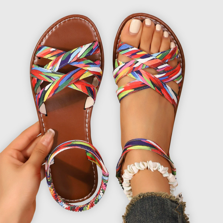 Maríangel | Sandalias de tiras cruzadas