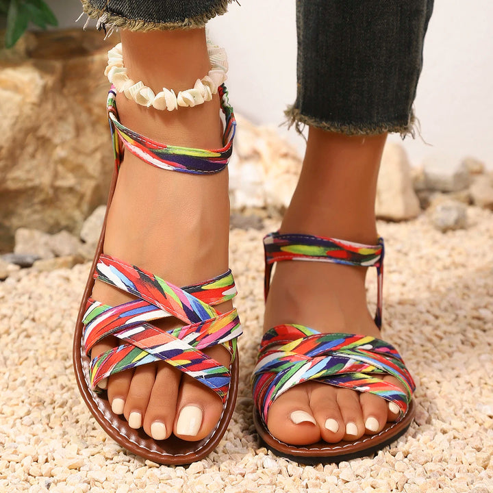 Maríangel | Sandalias de tiras cruzadas