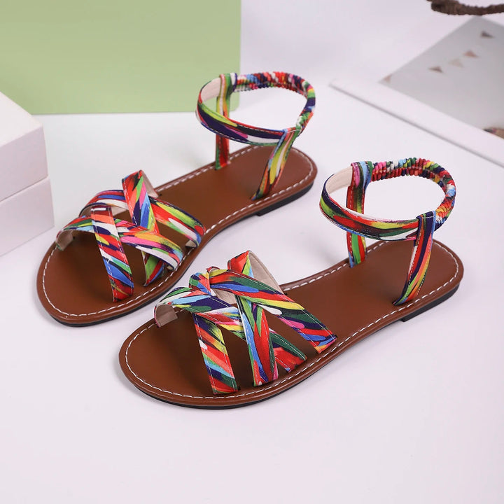 Maríangel | Sandalias de tiras cruzadas