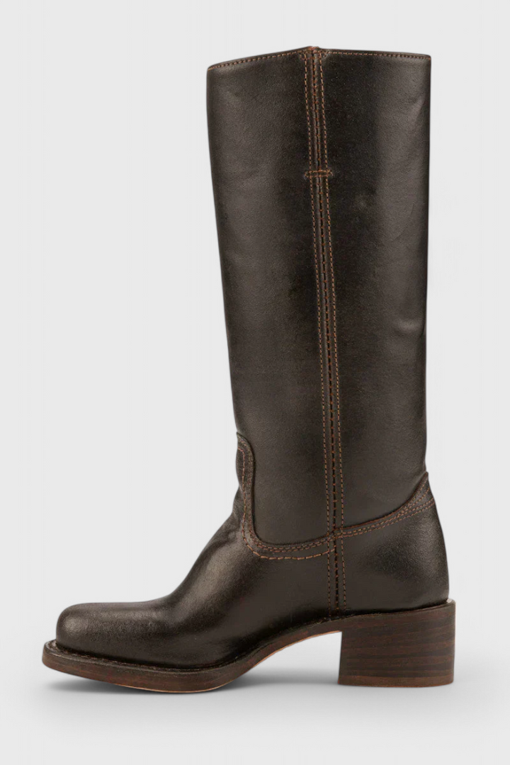 Delia | Botas caña alta con taco