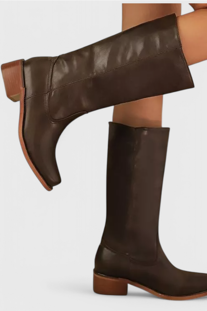 Delia | Botas caña alta con taco
