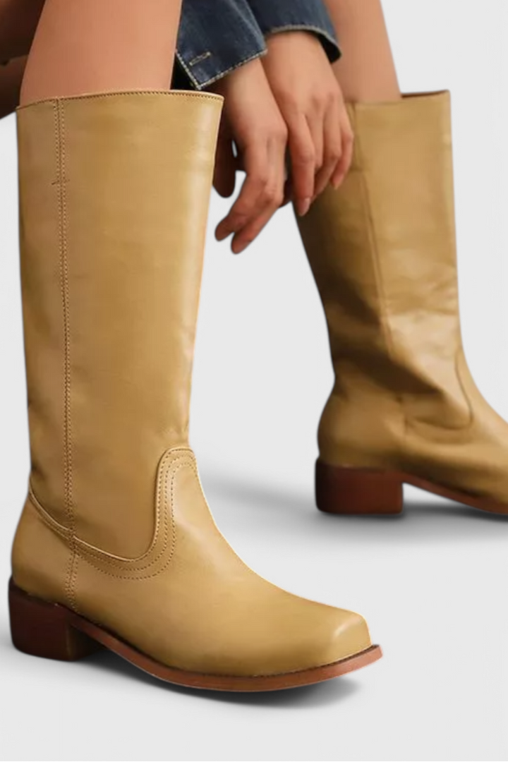 Delia | Botas caña alta con taco