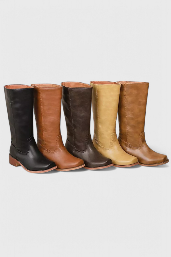 Delia | Botas caña alta con taco