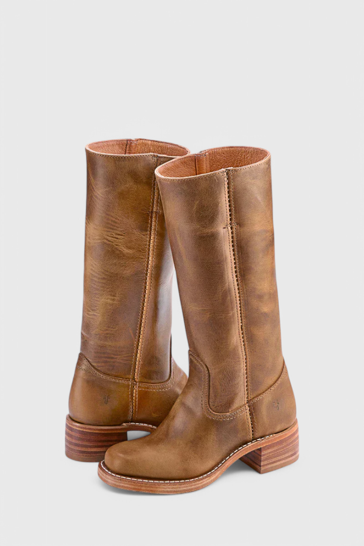Delia | Botas caña alta con taco