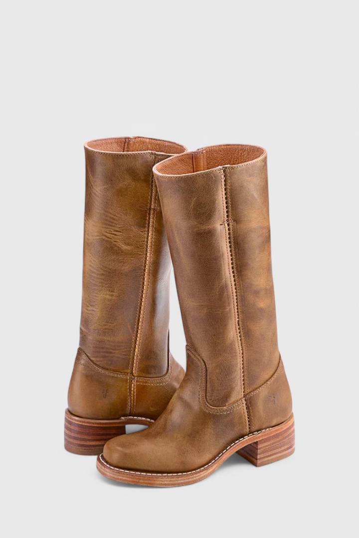 Delia | Botas caña alta con taco