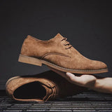 Segundo | Zapatos derby de gamuza con cordones