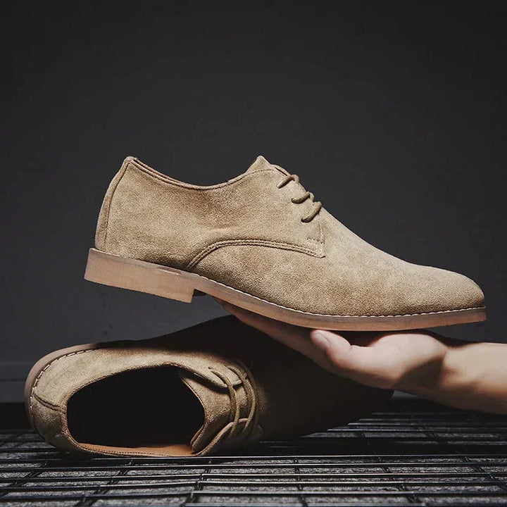 Segundo | Zapatos derby de gamuza con cordones