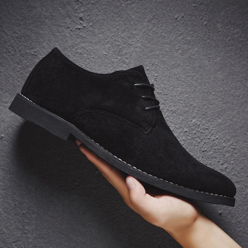 Segundo | Zapatos derby de gamuza con cordones