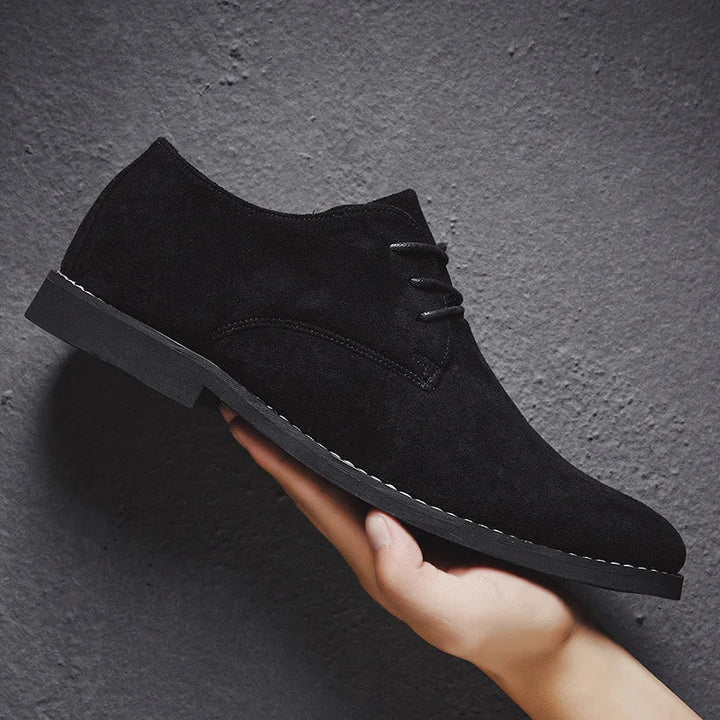 Segundo | Zapatos derby de gamuza con cordones