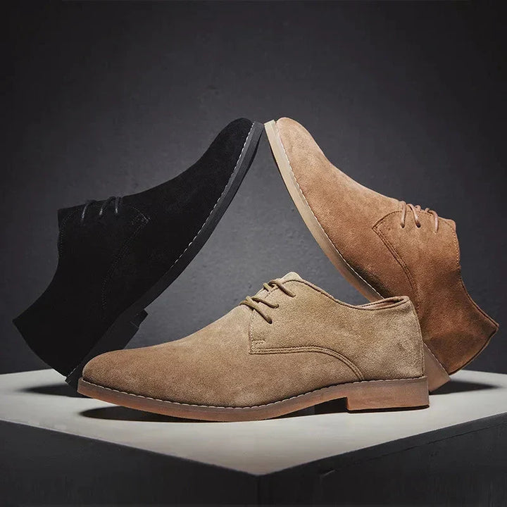 Segundo | Zapatos derby de gamuza con cordones