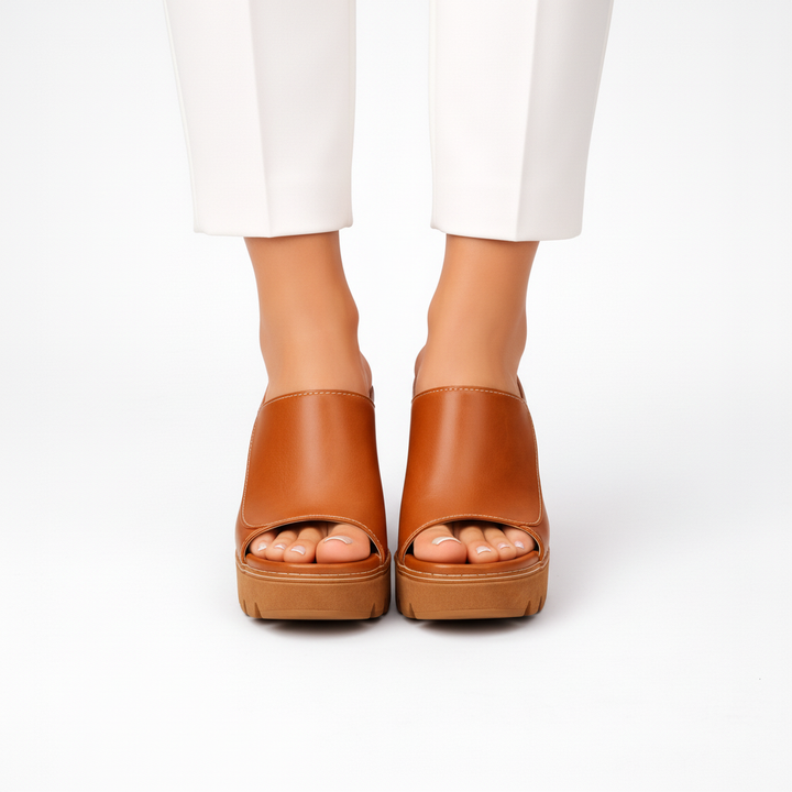 Llanka | Sandalias con plataforma y taco ancho