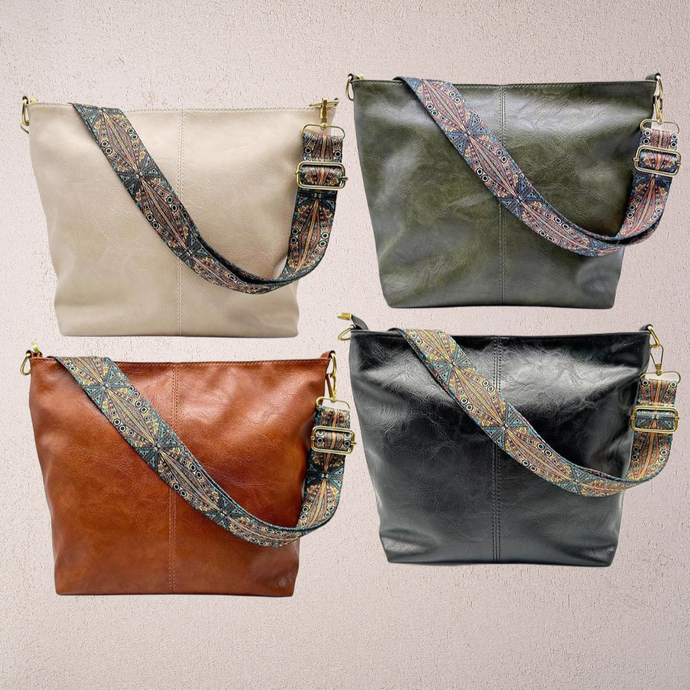 María Esther | Bolso tote con correa decorada