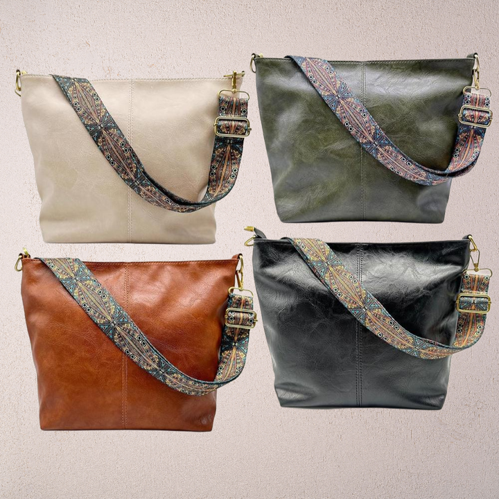 María Esther | Bolso tote con correa decorada