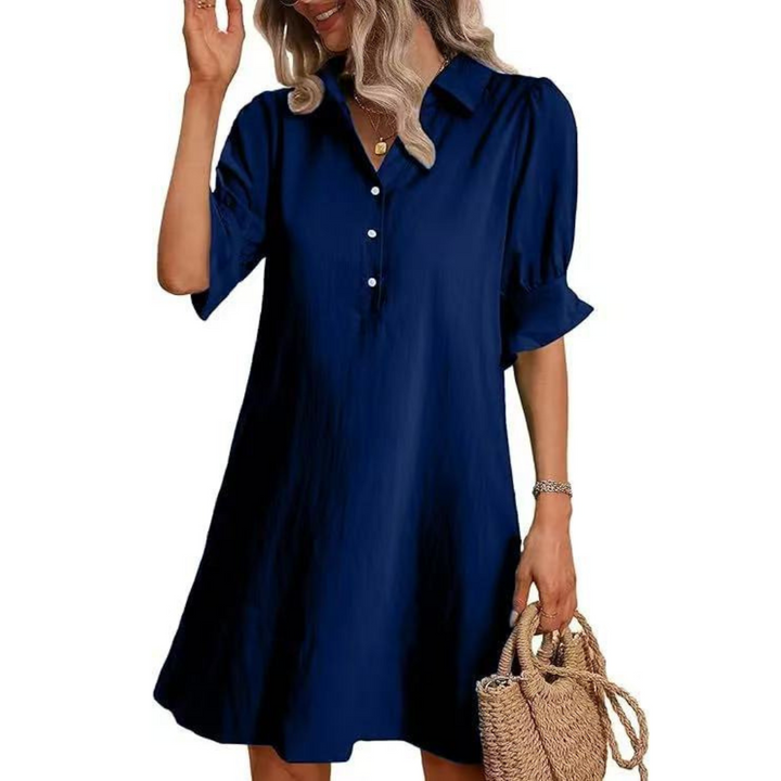 Frida | Vestido camisero casual