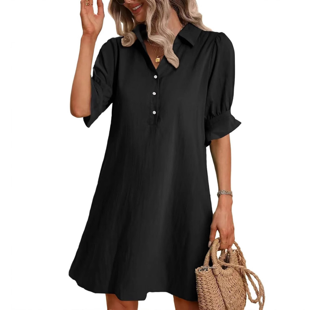 Frida | Vestido camisero casual