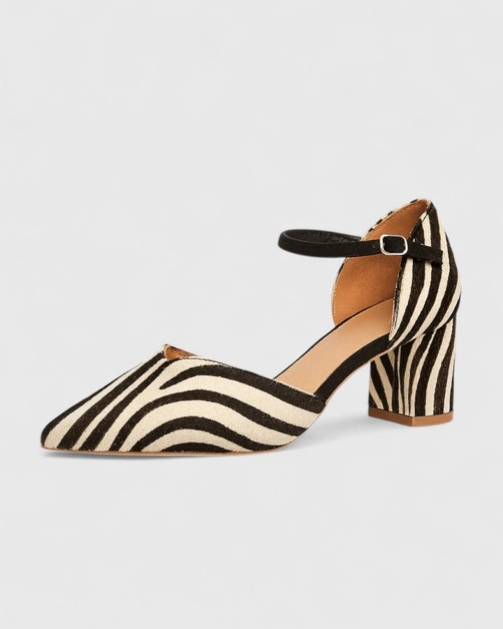 Mirtha | Zapato de taco slingback en punta