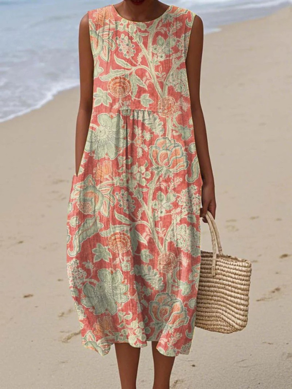 Amanda | Vestido midi floral