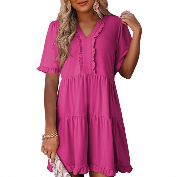 Nedjeljka | Vestido corto escote en V