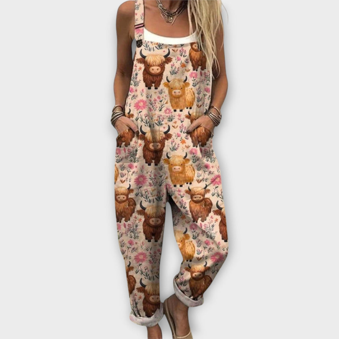 Emilia Paz | Jumpsuit floral holgado