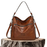 Lilia | Bolso de hombro con cierre estilo retro