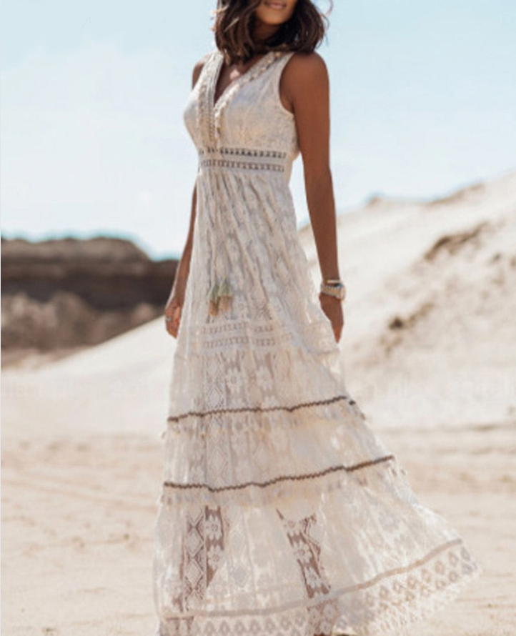 María Cristina | Vestido largo boho de verano