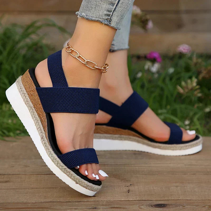 Rosalia | Sandalia plataforma confort