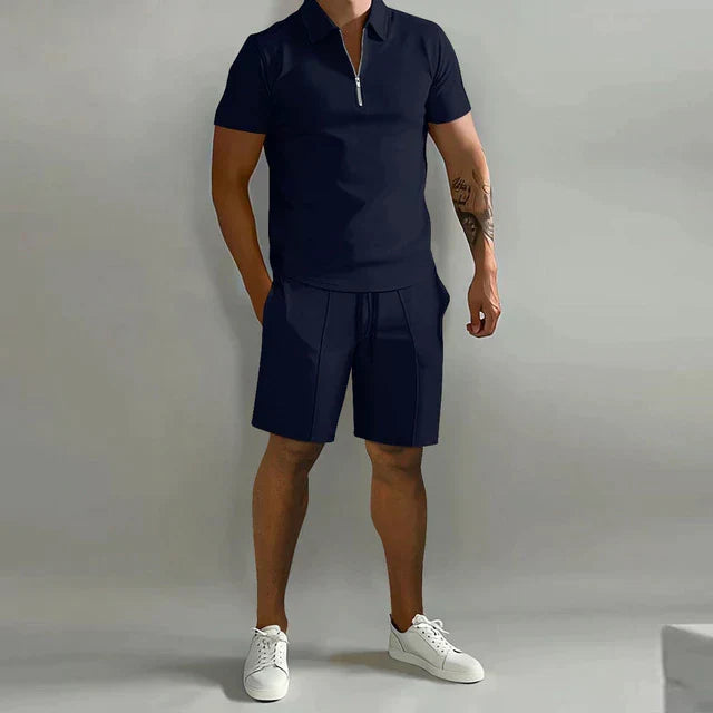 Israel | Conjunto de polo y short para hombre