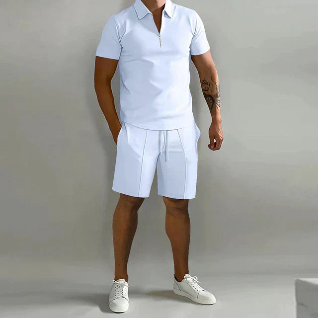 Israel | Conjunto de polo y short para hombre