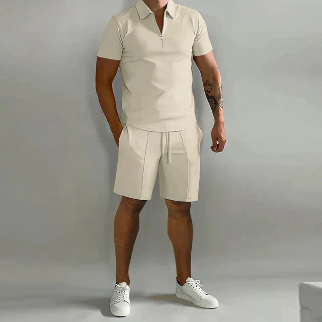 Israel | Conjunto de polo y short para hombre