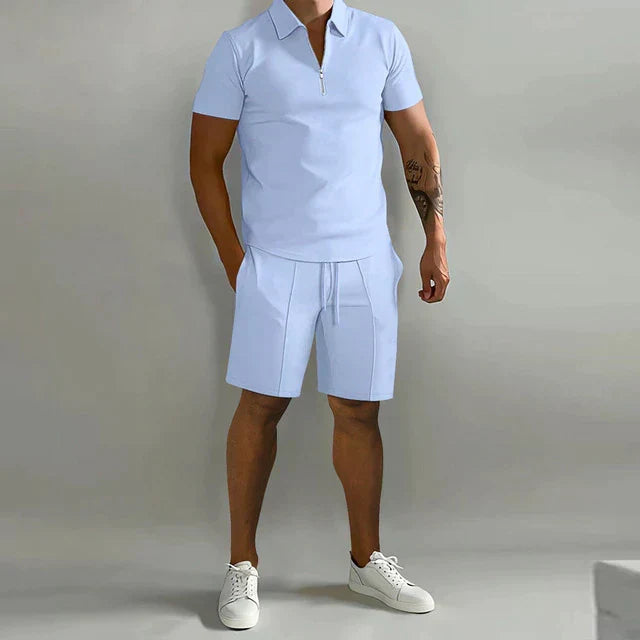Israel | Conjunto de polo y short para hombre