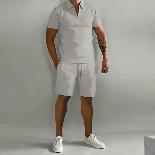 Israel | Conjunto de polo y short para hombre