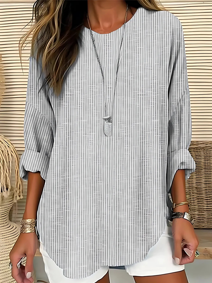 Ursula | Blusa de rayas holgada
