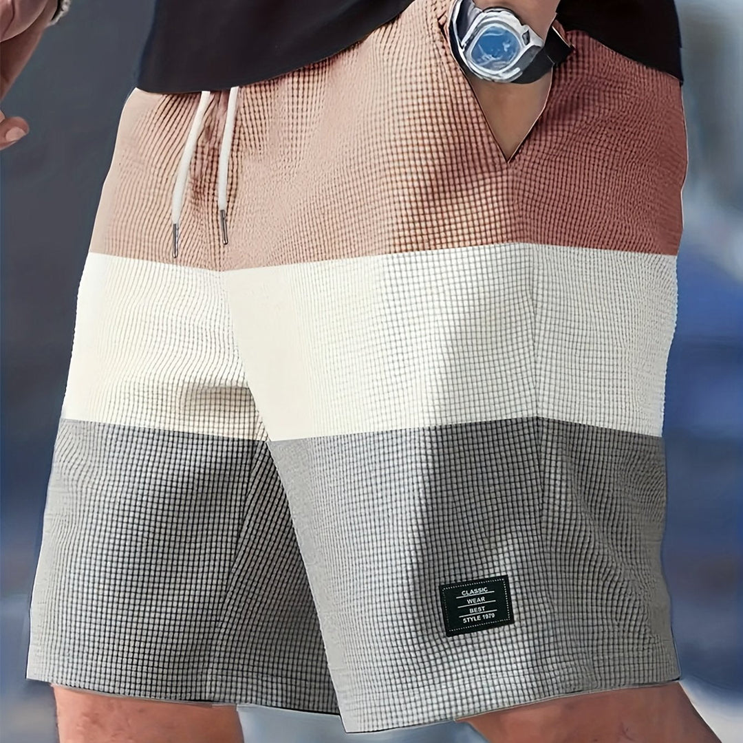 Eusebio | Short casual color block